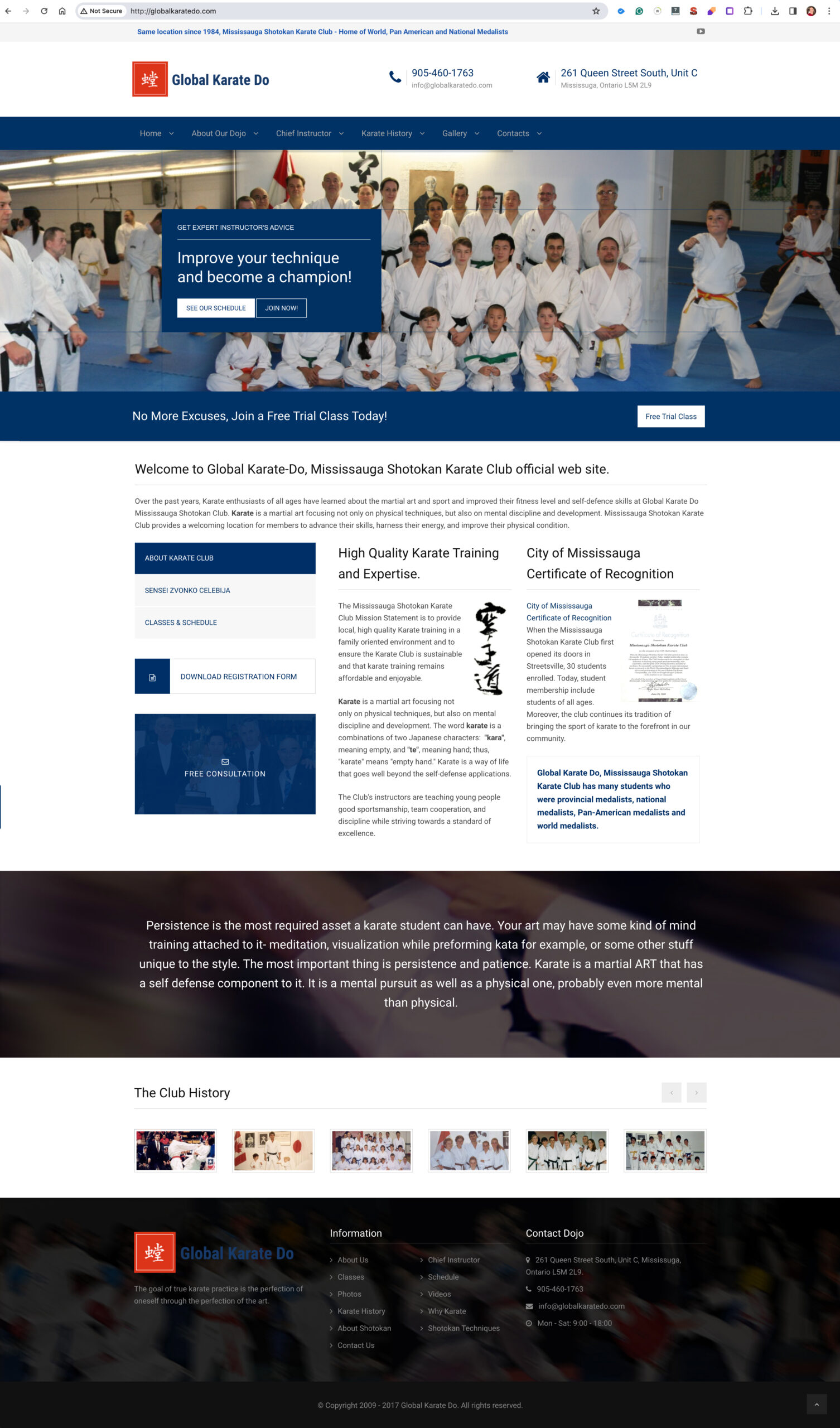 globalkaratedo web